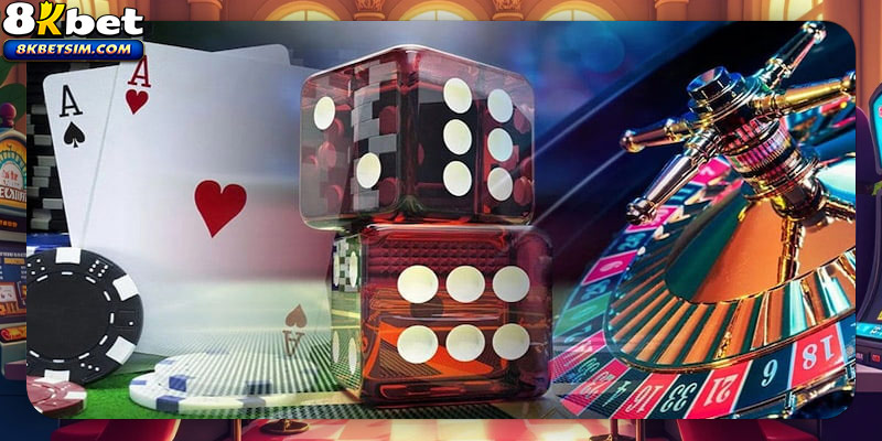 Giao diện hiện đại, đẹp mắt giúp sảnh Casino tại 8KBET được ưa chuộng